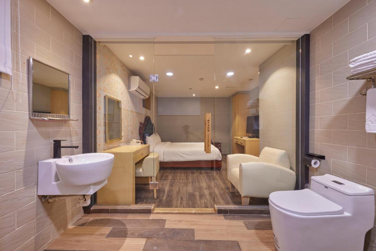 טאיפיי Kyokusui Hotspring Hotel מראה חיצוני תמונה