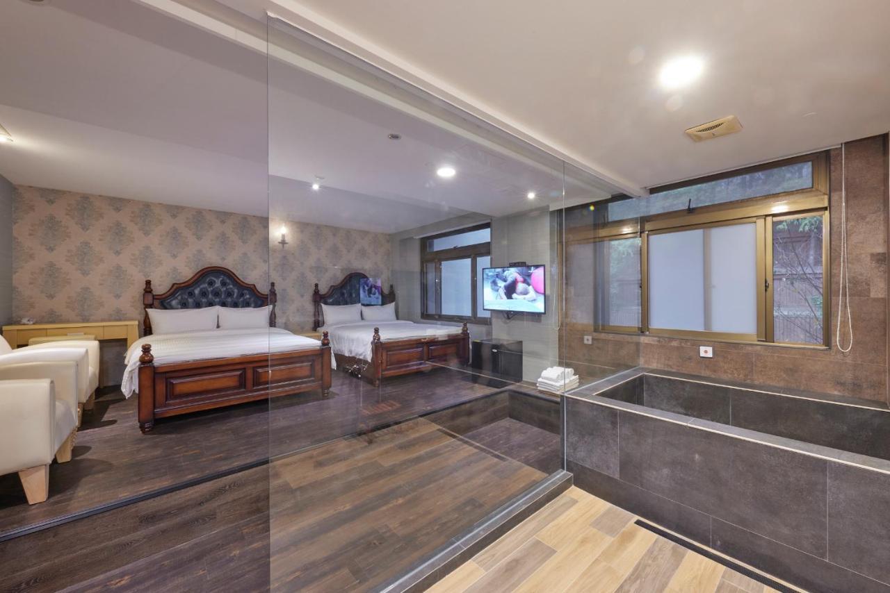 טאיפיי Kyokusui Hotspring Hotel מראה חיצוני תמונה